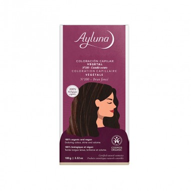Colorant vegetal 100 castany fosc Ayluna