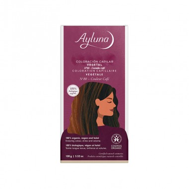 Colorant vegetal 80 castany cafè Ayluna