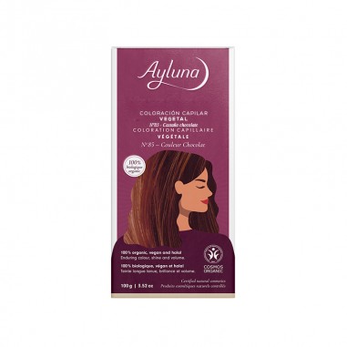 Colorante vegetal 85 castaño chocolate Ayluna