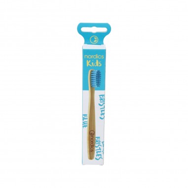 Raspall de dents nens blau Bambú Nordics
