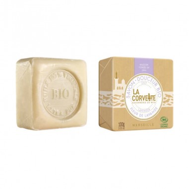 Jabón pastilla  flor de lavanda La...