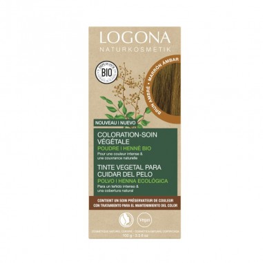 Caja del Colorante vegetal avellana Logona