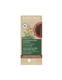 Caja del Colorante vegetal castaño marrón Logona