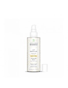 Leche desmaquillante natural cara ojos y labios Laboratoires de Biarritz