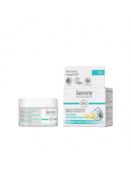 Crema hidratante día Q10 Basis Sensitiv lavera