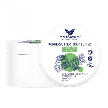 Mantega corporal natural lemongrass...