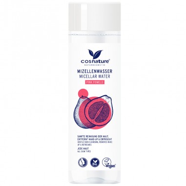 Agua micelar natural pomelo rosa...