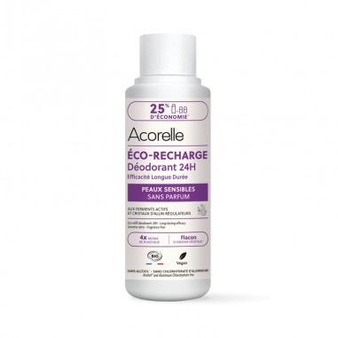 Recarga desodorante roll-on 24h piel...