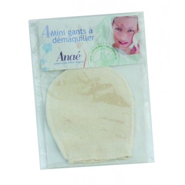 MINI GUANTES ALGODON BIO 4 uds
