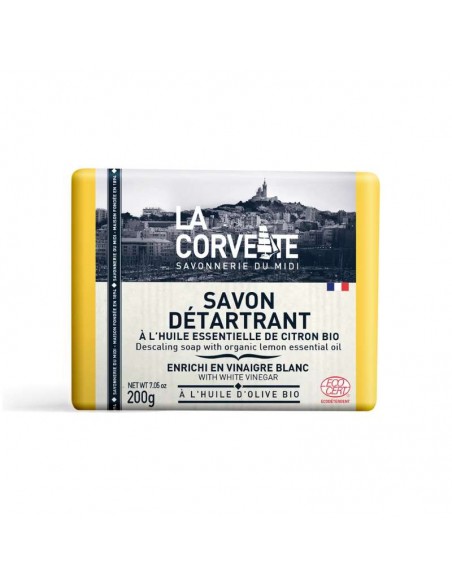 Sabó sòlid descalcificant llimona & vinagre blanc La Corvette