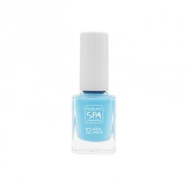 Esmalte uñas 12 azul hielo NaturaSPA...