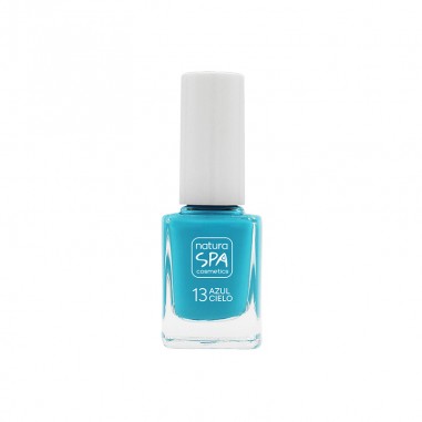 Esmalte uñas13 azul cielo NaturaSPA...