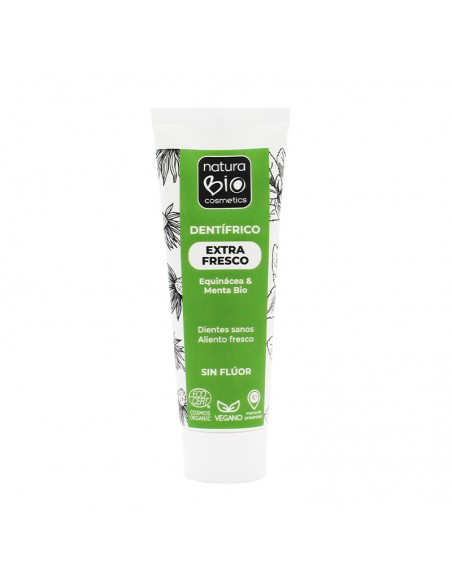 Dentífrico extra fresco de NaturaBIO Cosmetics