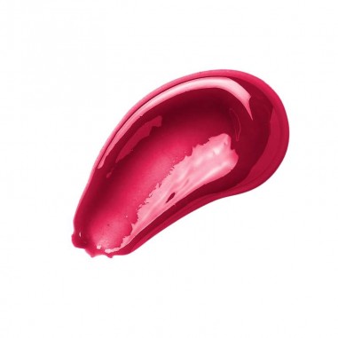 Textura del brillo de labios intenso Water Gloss 02 Hot Cherry lavera con acabado rojo cereza y destellos luminosos