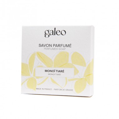Jabón pastilla perfumada Monoï tiaré...