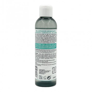 Ingredientes Gel limpiador hidratante NaturaBIO Cosmetics