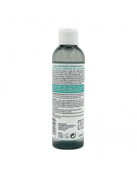 Ingredientes Gel limpiador hidratante NaturaBIO Cosmetics