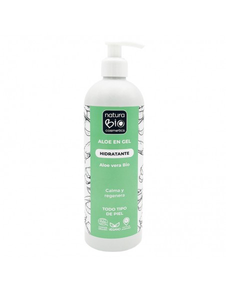 Aloe vera en gel hidratant NaturaBIO Cosmetics