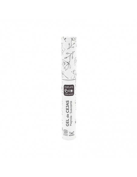 Gel de Cejas 01 Transparente Formentera de NaturaBIO Cosmetics: Fija y define tus cejas con naturalidad y cuidado excepcional.