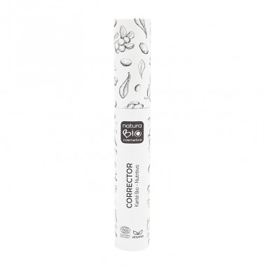 Bote de Corrector líquido 02 beige Oyambre NaturaBIO Cosmetics