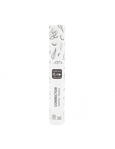 Bote de Corrector líquido 02 beige Oyambre NaturaBIO Cosmetics