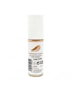 Maquillaje fluido 01 porcelana Alcora NaturaBIO Cosmetics 2