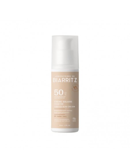 Protecció solar facial color Marfil SPF 50 Laboratoires de Biarritz