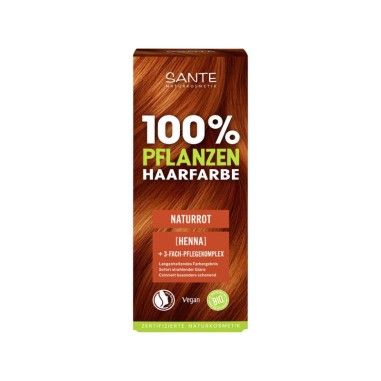 Colorante vegetal 06 Rojo natural Sante