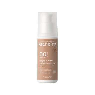 Protección solar facial color Beige...