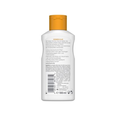 Loción solar Sensitive SPF 30 lavera - Cuidado solar Bio con filtros minerales