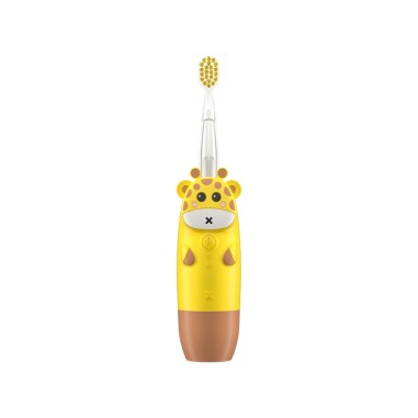 Cepillo eléctrico infantil Nordics con diseño jirafa y carga USB.