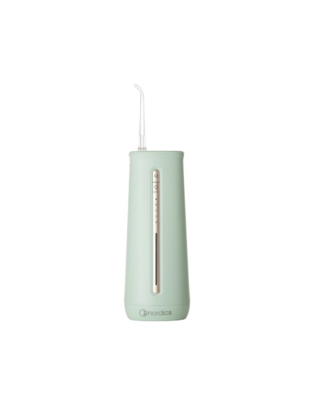 Uso del irrigador dental Nordics IA44G para encías sanas.
