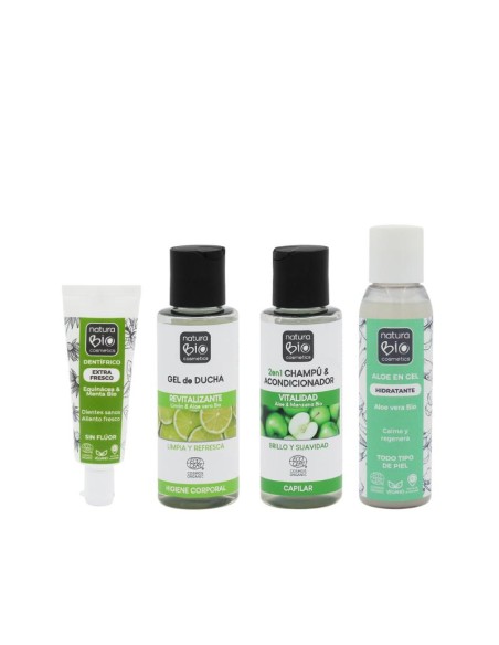 Necesser de viatge amb tovallola facial NaturaBIO Cosmetics