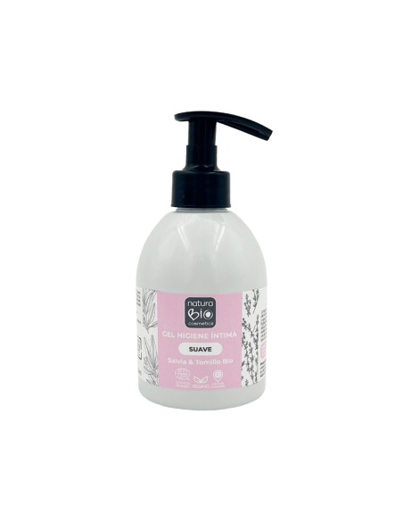 Limpieza íntima natural: gel salvia y tomillo NaturaBIO Cosmetics