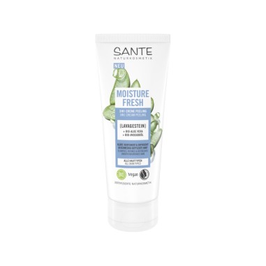 Crema peeling 3 en 1 Moisture Fresh, exfoliante facial hidratante. Sante