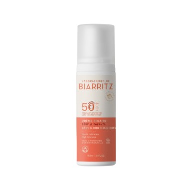 Crema Solar Niños Spf50+ , la mejor protección natural para niños mayores de 6 meses.