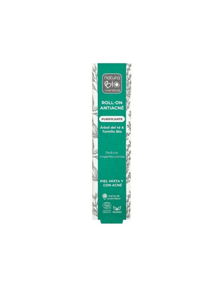 Roll-on antiacné purificante NaturaBIO Cosmetics
