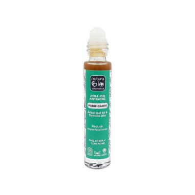 Roll-on natural anti imperfecciones NaturaBIO Cosmetics purificante