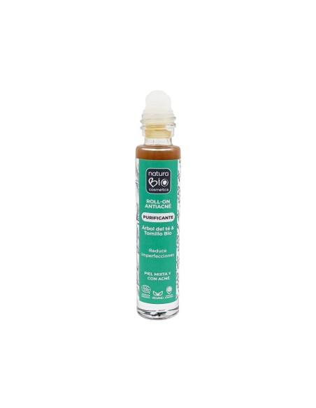 Roll-on natural anti imperfecciones NaturaBIO Cosmetics purificante