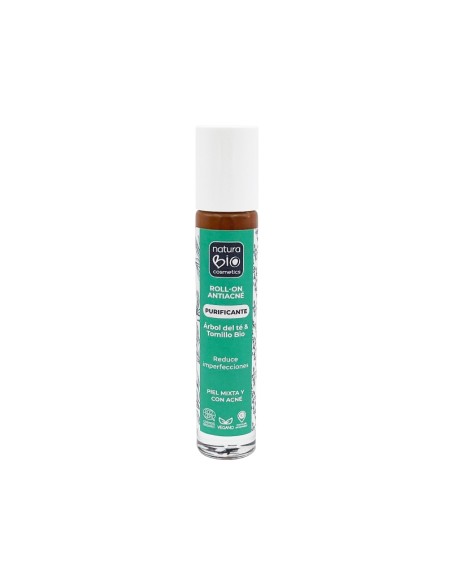 Roll-on purificante NaturaBIO Cosmetics antiacné