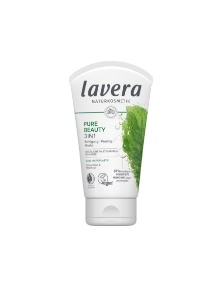 Mascareta exfoliant 3 en 1 Pure Beauty lavera