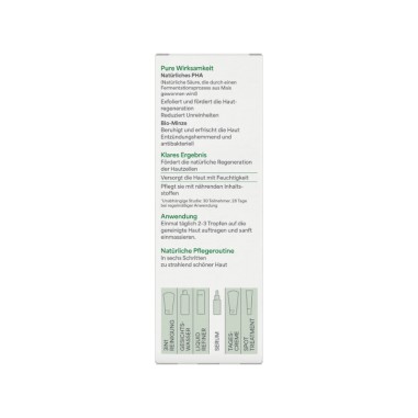 Lavera Pure Beauty serum facial, INCI