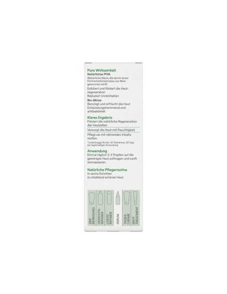 Lavera Pure Beauty serum facial, INCI