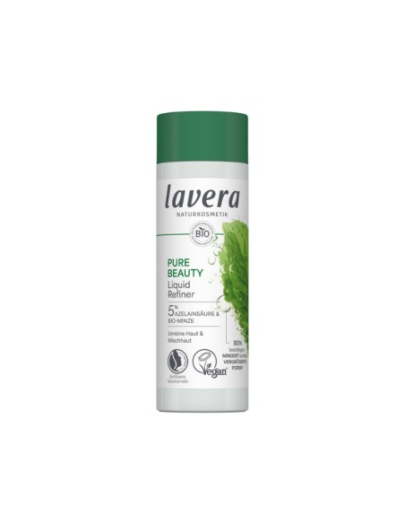 Refinador facial líquid Pure Beauty lavera
