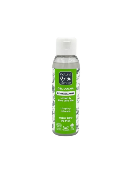 Gel de dutxa Revitalitzant 100 ml NaturaBIO Cosmetics