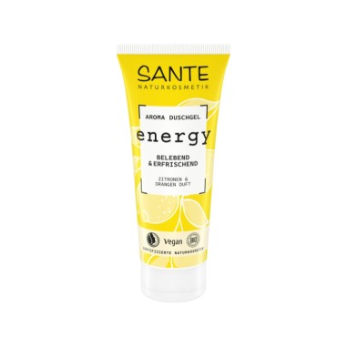 Sante gel de ducha energizante con limón y naranja