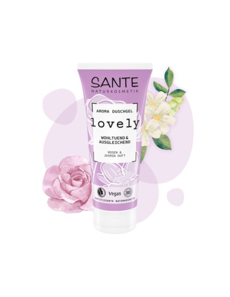 Gel de dutxa lovely roses & gessamí Sante