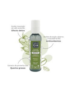 Aceite corporal Reductor Argán & café verde Bio NaturaBIO Cosmetics 2