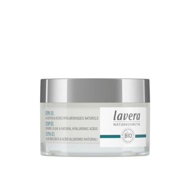 Costado de la Crema gel hydro refresh algas y ácido hialurónico