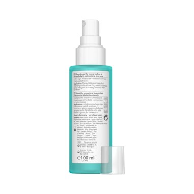 Imagen dorso de los ingredientes Spray refrescante Hydro Refresh alga y Bio